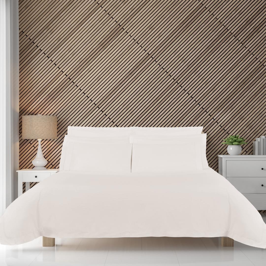palma bedding set sabana home luxury leisure luxury linen duvet euro shams sea salt white