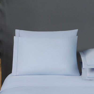 paloma sheet set sabana home luxury leisure luxury linen sheet set pillowcase pairs Azul blue