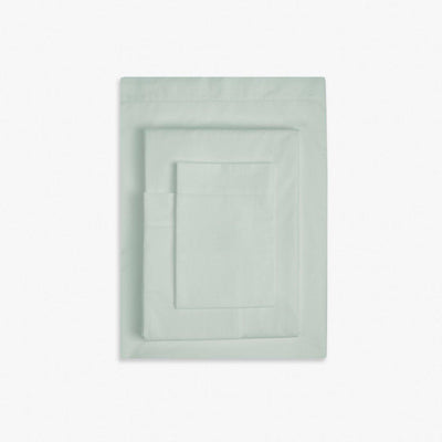 sabana home luxury linen, palma sheet sets, 2 pillowcases envelope closure, fitted sheet, luxury sized flat sheet; green sage